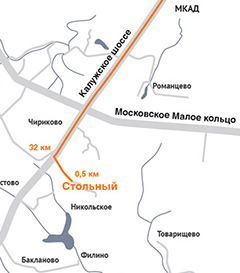 поселок стольный калужское шоссе
