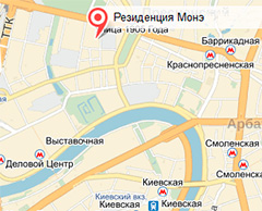 расположение элитных новостроек москвы