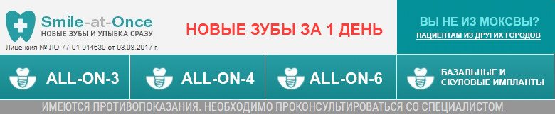 Протезирование зубов