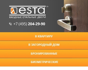 Входные двери по индивидуальному заказу