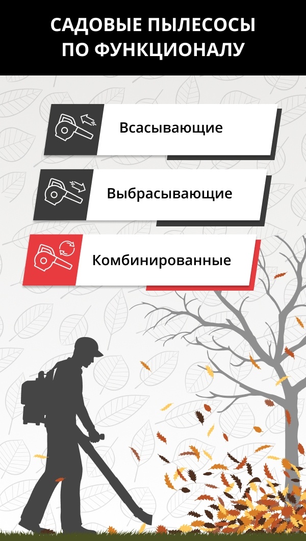 Как выбрать воздуходувку для уборки листьев?