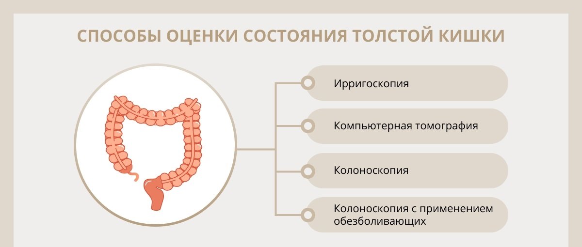 Способы оценки состояния толстой кишки