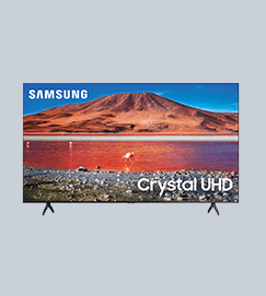 Crystal UHD телевизор Samsung UE55TU7100UXRU