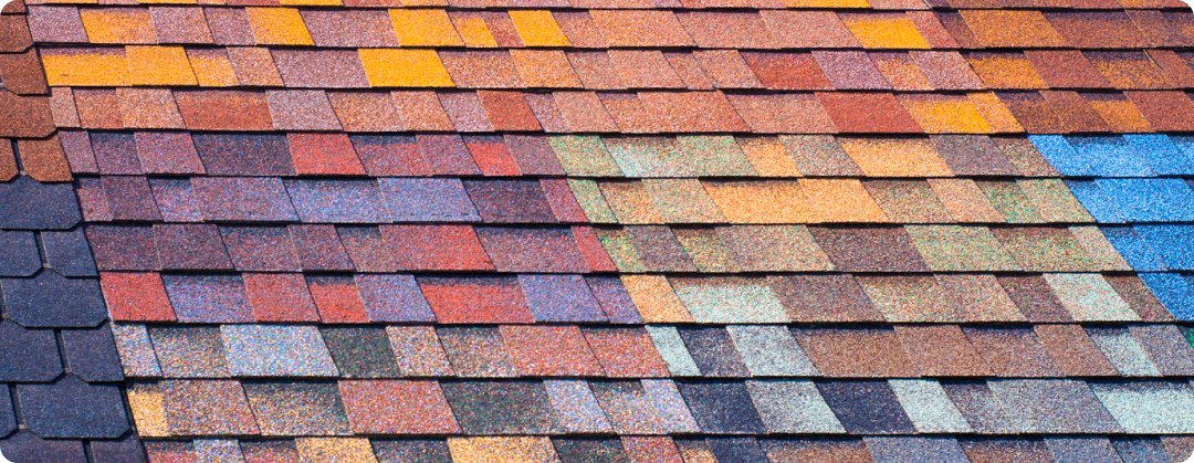 Широкая цветовая палитра гибкой черепицы